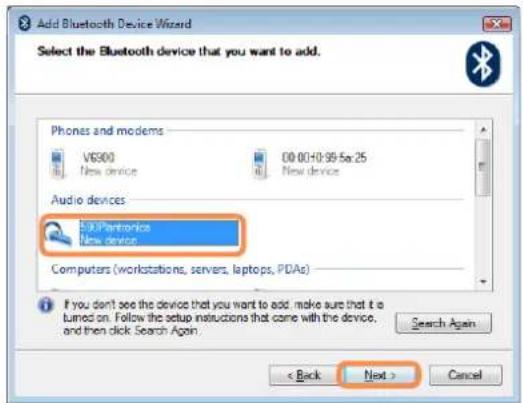 SAMSUNG NP-R505I - Using Bluetooth Devices (Connecting Headset supporting Bluetooth) - 5