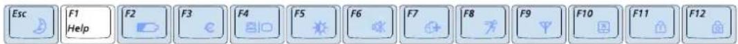 SAMSUNG NP-R505I - Shortcut Keys - 1