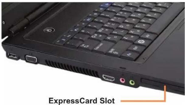 SAMSUNG NP-R505I - To insert a card - 1