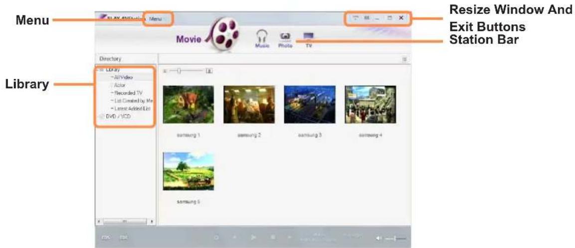 SAMSUNG NP-R505I - Launching and Screen Layouts - 1