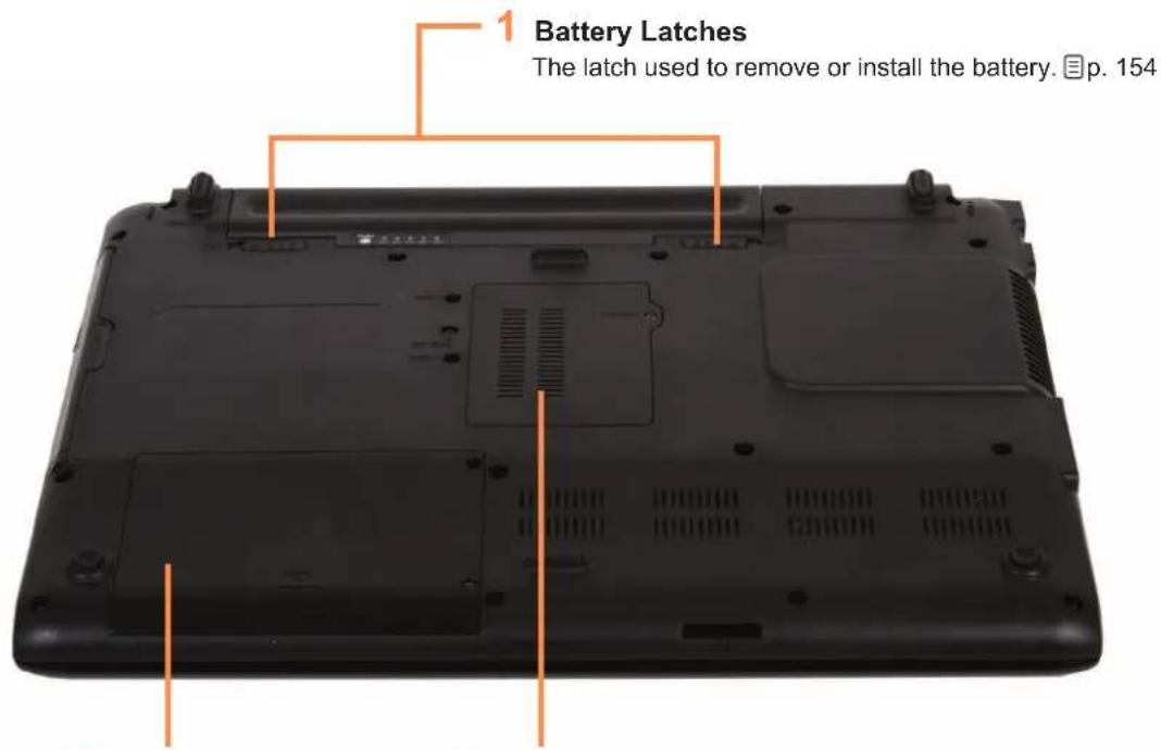 SAMSUNG NP-R505I - Bottom View - 1