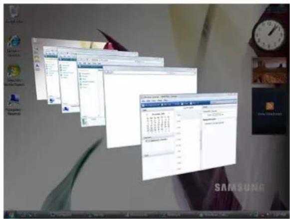 SAMSUNG NP-R505I - ▶ Switching between Windows - 2