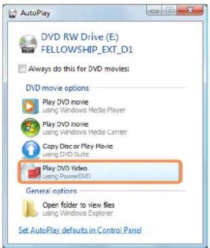 SAMSUNG NP-R505I - Playing a DVD - 1