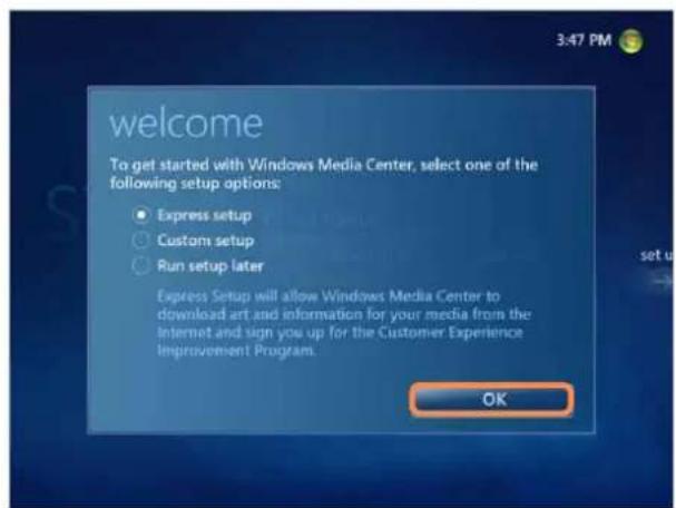 SAMSUNG NP-R505I - Media Center Setup - 2
