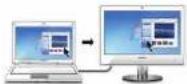 SAMSUNG NP-Q530E - Connecting through the HDMI port (Optional) - 4