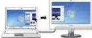 SAMSUNG NP-Q530E - Connecting an External Display Device - 8