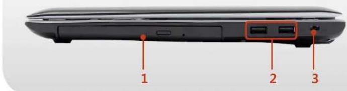 SAMSUNG NP-Q530E - Right View - 1