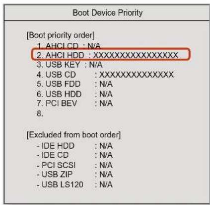 SAMSUNG NP-Q530E - Boot Device Priority - 1