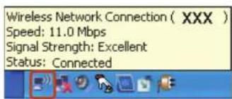 SAMSUNG NP-Q530E - Checking the network connection status - 2
