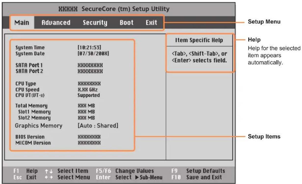 SAMSUNG NP-Q210 - Entering the BIOS Setup - 3