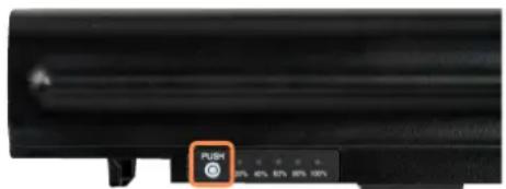 SAMSUNG NP-Q210 - To view on the battery - 1