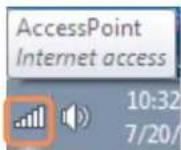 SAMSUNG NP-Q210 - Checking the network connection status - 1