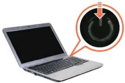 SAMSUNG NP-P530I - Turning the computer on - 1