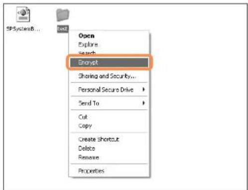 SAMSUNG NP-P460I - Encrypt File System (EFS) Function - 2