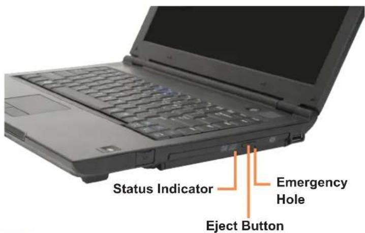 SAMSUNG NP-P460I - Inserting and Ejecting a CD - 1