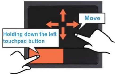 SAMSUNG NP-P460I - Drag Function - 1