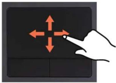 SAMSUNG NP-P460I - Moving the cursor on the screen - 1