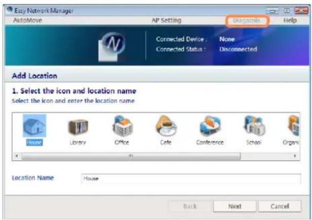SAMSUNG NP-P460I - Diagnosing the Network Status - 1