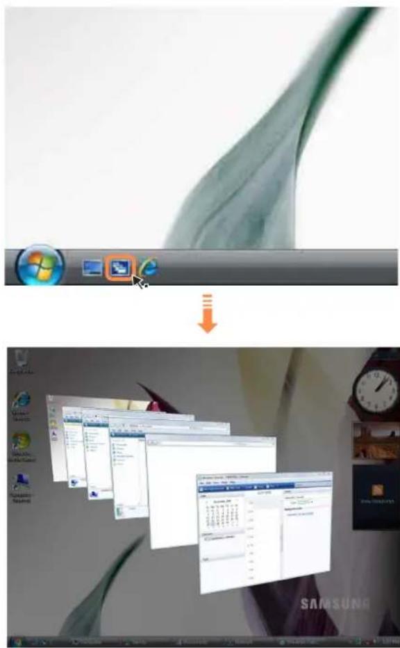 SAMSUNG NP-P460I - ▶ Switching between Windows - 1