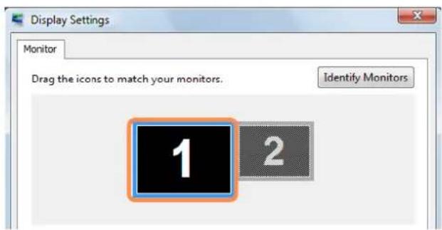 SAMSUNG NP-P460I - Selecting Dual View - 2