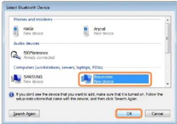 SAMSUNG NP-P460I - Exchanging Files between Bluetooth Computers - 2
