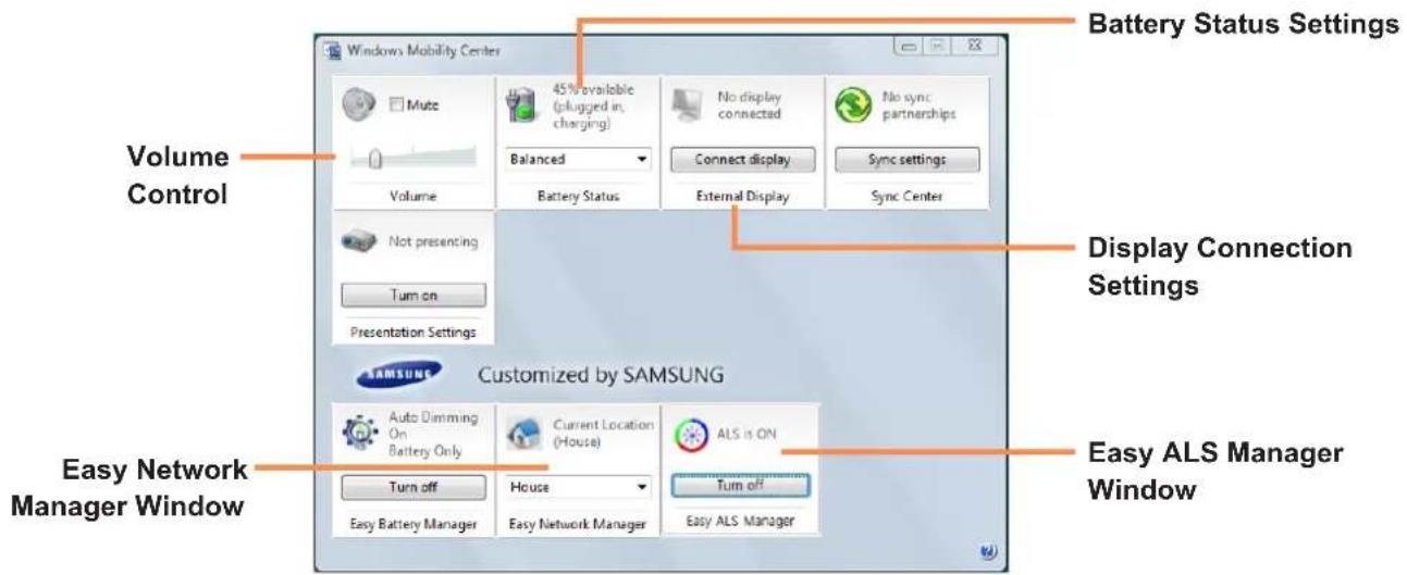 SAMSUNG NP-P460I - Windows Mobile Center - 2