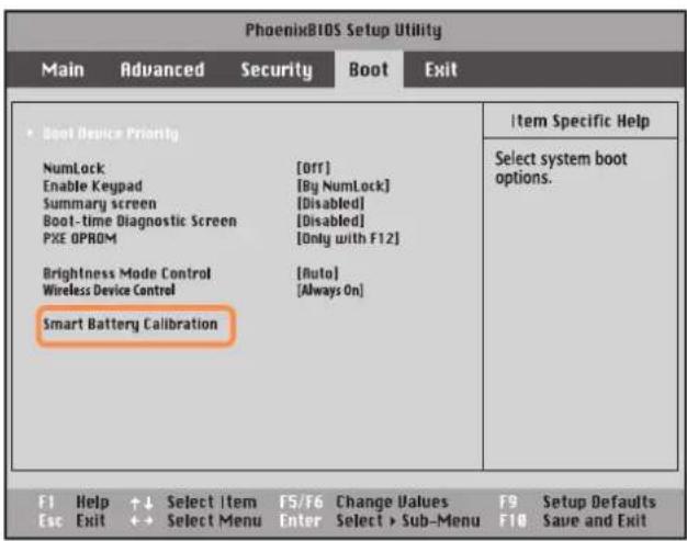SAMSUNG NP-P460I - Using the Battery Calibration Function - 1
