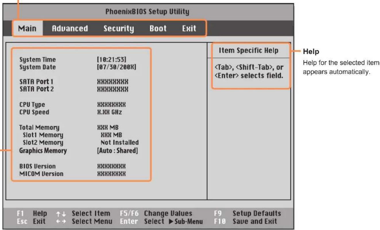SAMSUNG NP-P460I - Entering the BIOS Setup - 2