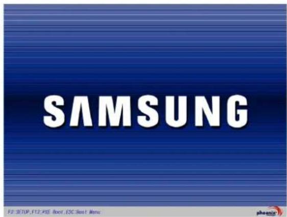SAMSUNG NP-P460I - Entering the BIOS Setup - 1