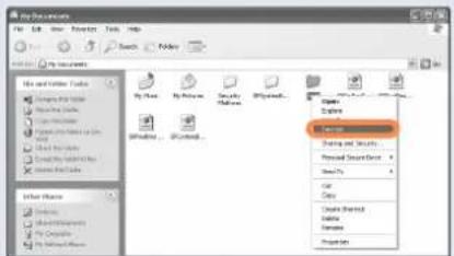 SAMSUNG NP-P460I - To cancel encryption - 1