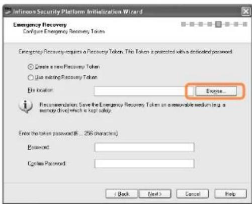 SAMSUNG NP-P460I - Initializing the Security Platform - 7