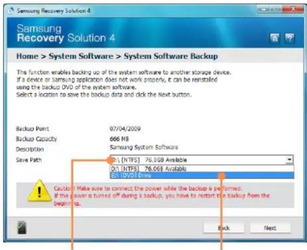 SAMSUNG NP-P210I - - System Software Backup - 1