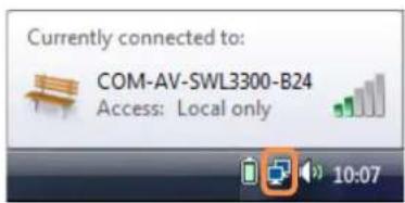 SAMSUNG NP-P210I - Checking the network connection status - 2