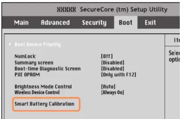 SAMSUNG NP-P210I - Using the Battery Calibration Function - 1