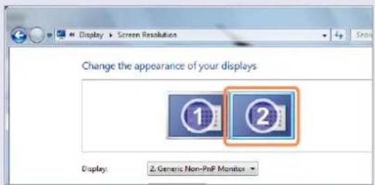 SAMSUNG NP-P210I - Selecting Dual View - 4