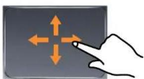SAMSUNG NP900X1B - Moving the cursor on the screen - 1