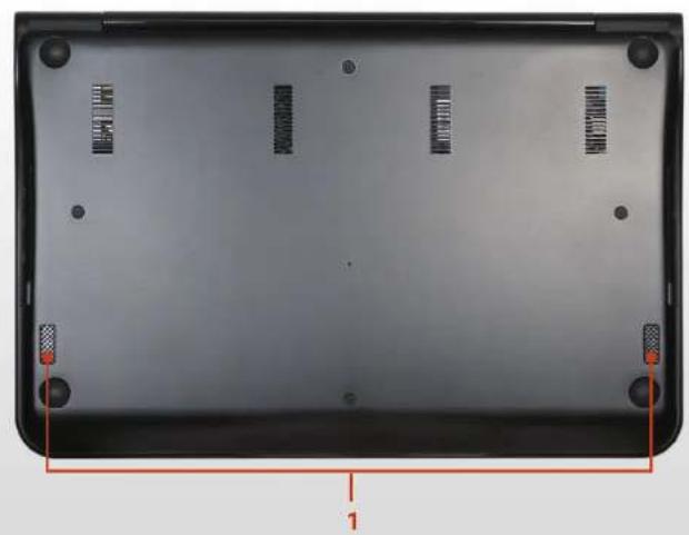 SAMSUNG NP900X1B - Bottom View - 1