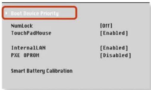 SAMSUNG NP900X1B - Changing the Boot Priority - 2