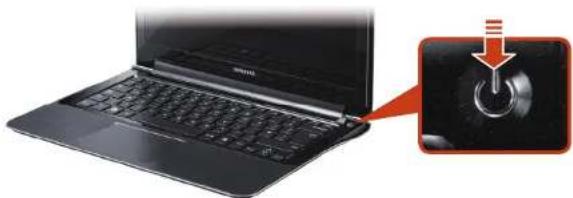 SAMSUNG NP900X1B - Turning the computer on - 1