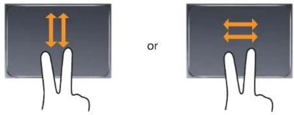 SAMSUNG NP900X1B - The Scroll Function - 1