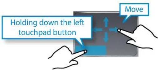 SAMSUNG NP700Z3AH - Drag Function - 1