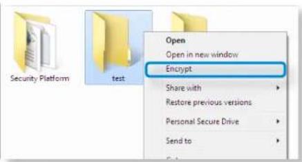 SAMSUNG NP700Z3AH - Encrypting a file (folder) - 2