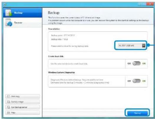SAMSUNG NP700Z3AH - Backing up - 2