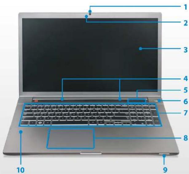 SAMSUNG NP700Z3AH - Front View - 2