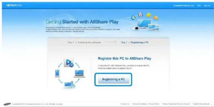 SAMSUNG NP700Z3AH - Sharing content using the AllShare Play app(Optional) - 1