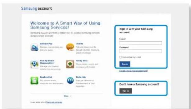 SAMSUNG NP700Z3AH - Sign up on the AllShare Play website - 2