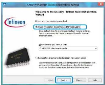 SAMSUNG NP700Z3AH - Registering the TPM program - 1