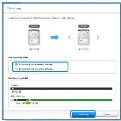 SAMSUNG NP700Z3AH - To copy the external storage disk - 1