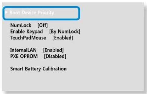 SAMSUNG NP700Z3AH - Changing the Boot Priority - 2