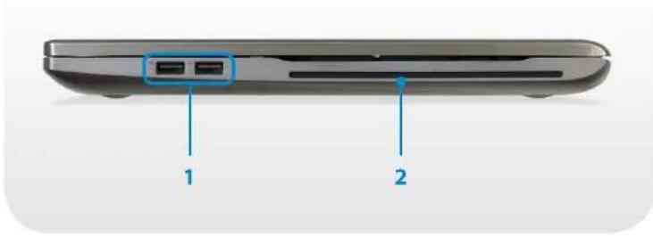 SAMSUNG NP700Z3AH - Right View - 1